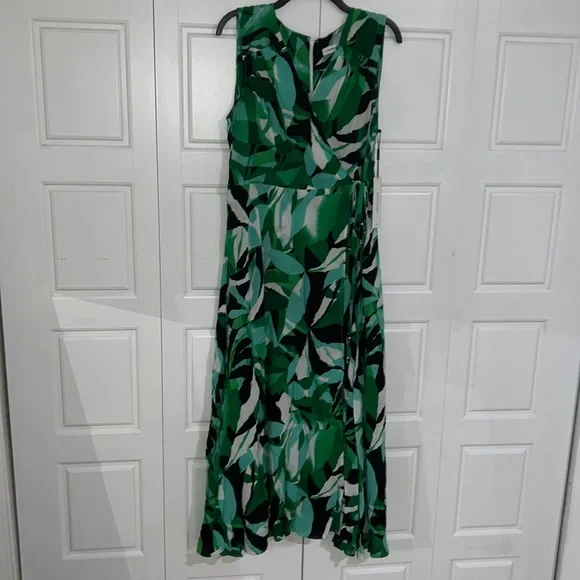 calvin klein green midi dress Calvin Klein Women's Green Dresses